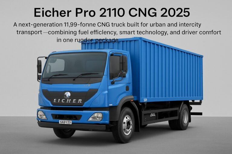 Eicher Pro 2110 CNG 2025 price, features, mileage, image